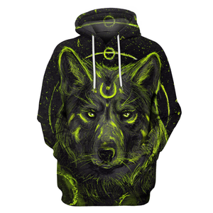 3D Wolf Hoodie/Long Sleeve/T-shirt W1