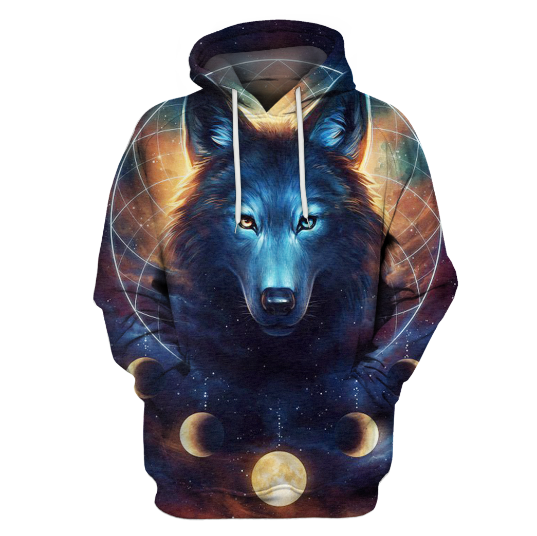 3D Wolf Hoodie/Long Sleeve/T-shirt W5