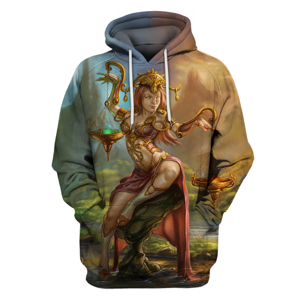 3D Libra Hoodie/Long Sleeve/T-shirt L10