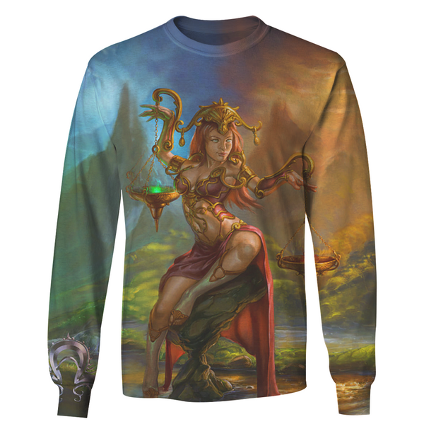 3D Libra Hoodie/Long Sleeve/T-shirt L10