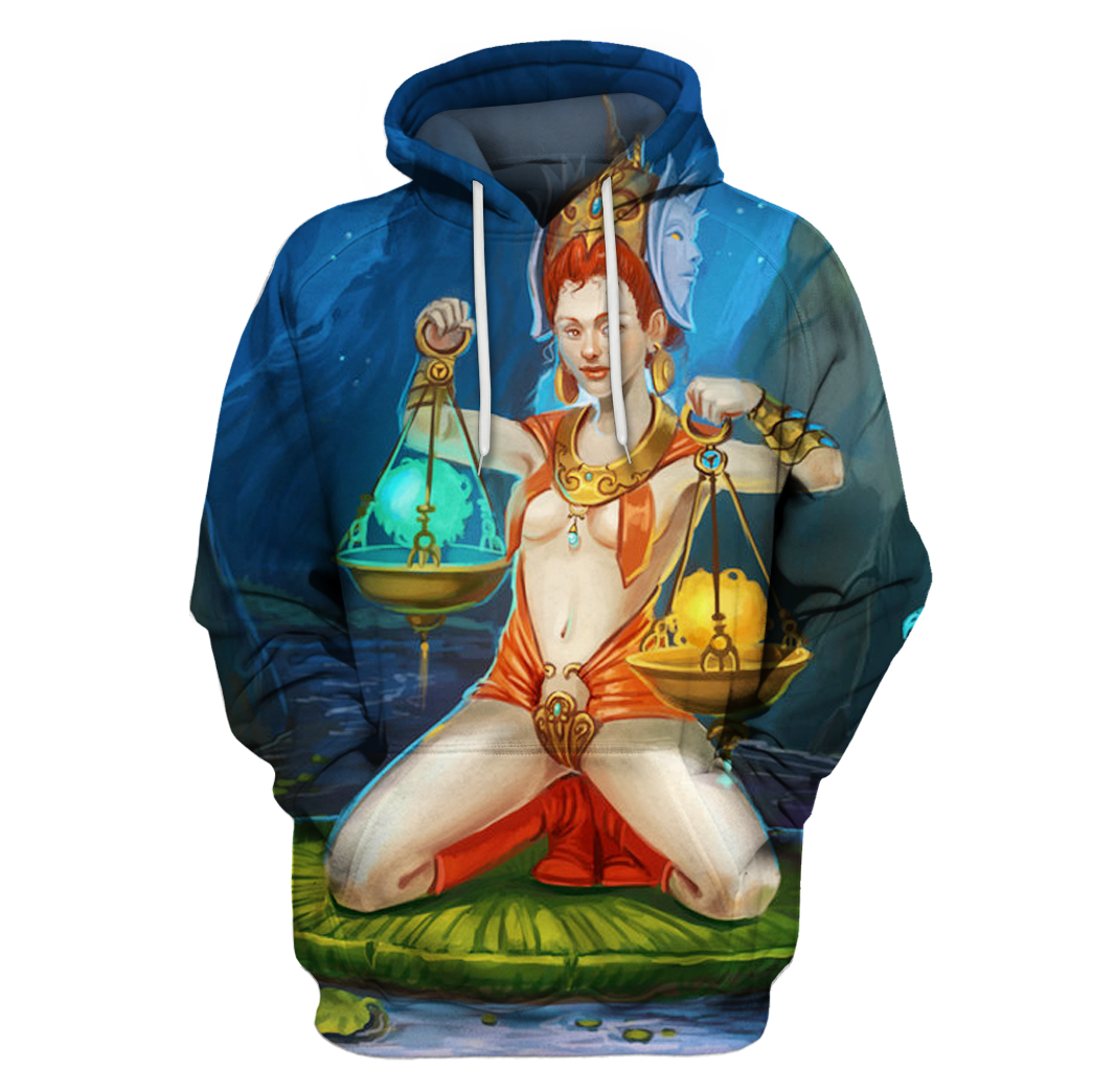 3D Libra Hoodie/Long Sleeve/T-shirt L13