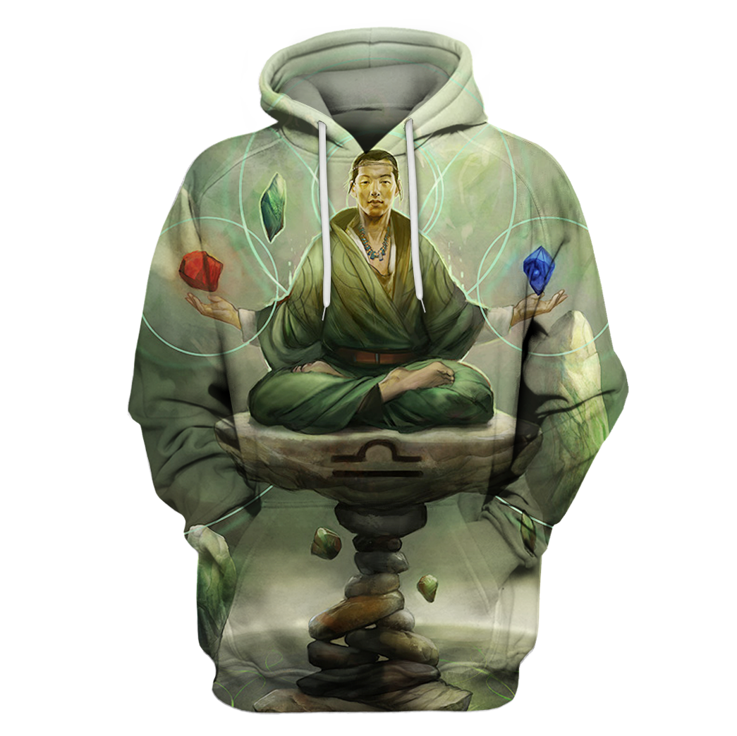 3D Libra Hoodie/Long Sleeve/T-shirt L14