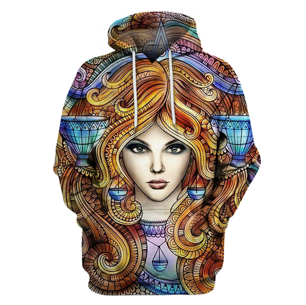 3D Libra Hoodie/Long Sleeve/T-shirt L15