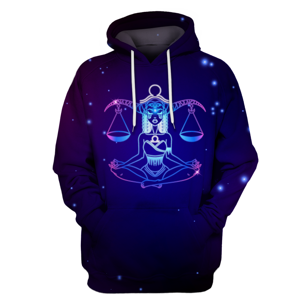 3D Libra Hoodie/Long Sleeve/T-shirt L2