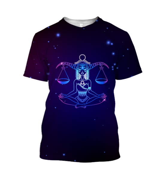 3D Libra Hoodie/Long Sleeve/T-shirt L2