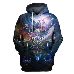 3D Libra Hoodie/Long Sleeve/T-shirt L8