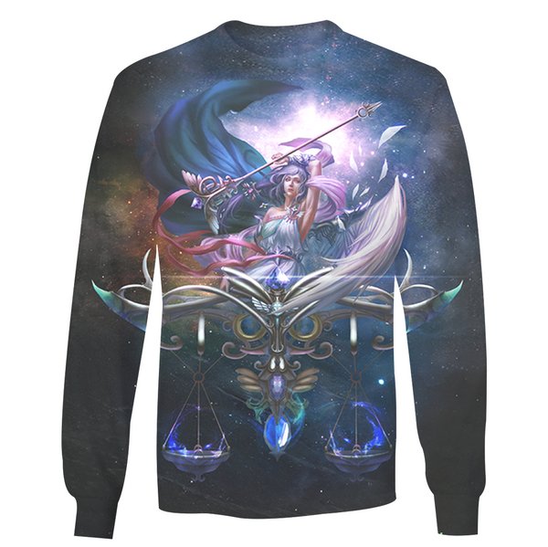 3D Libra Hoodie/Long Sleeve/T-shirt L8