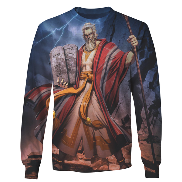 3D Moses Hoodie/Long Sleeve/T-shirt