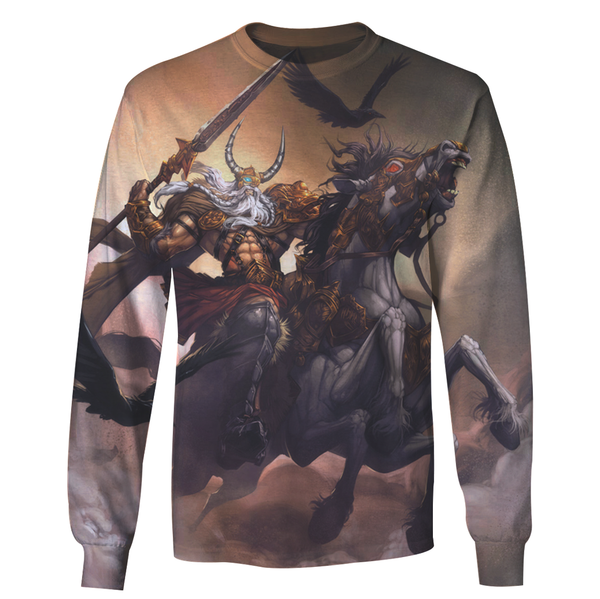 3D Odin Hoodie/Long Sleeve/T-shirt