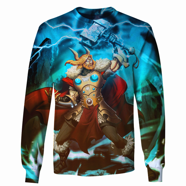 3D Thor Hoodie/Long Sleeve/T-shirt