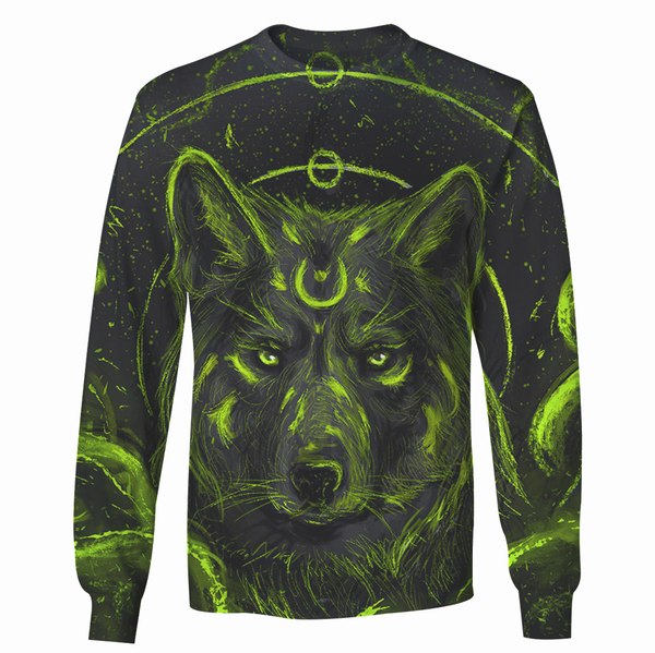 3D Wolf Hoodie/Long Sleeve/T-shirt W1