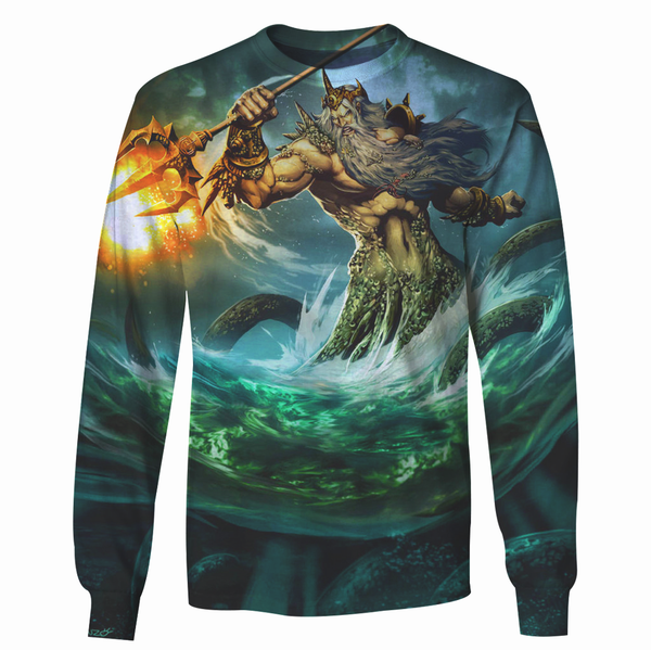 3D Poseidon Hoodie/Long Sleeve/T-shirt